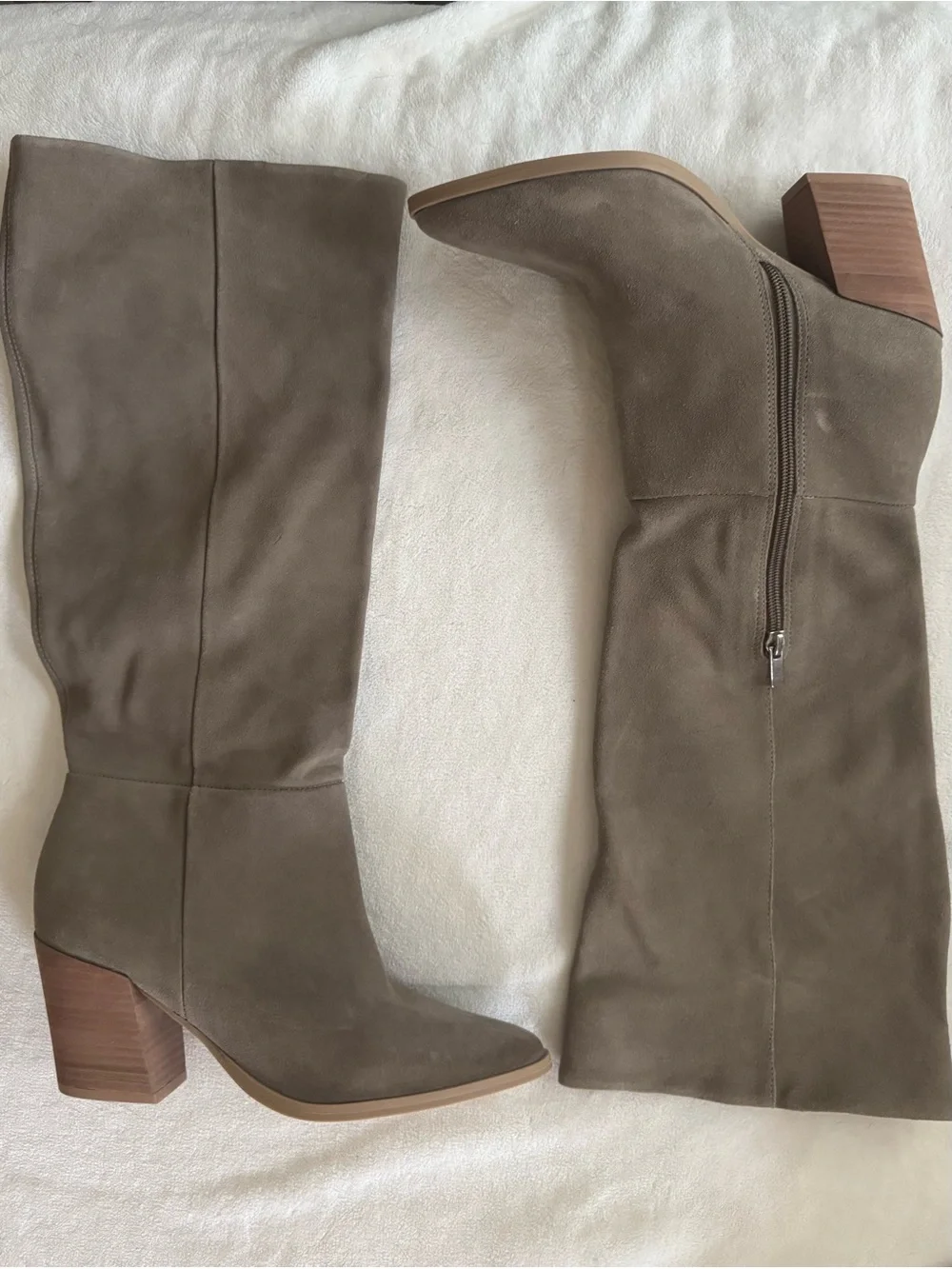 NEW! Dolce Vita “Rudy” Sage Suede Knee High Boots